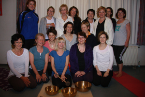 Yoga Gruppe des TV Dettelbach im Jahr 2012